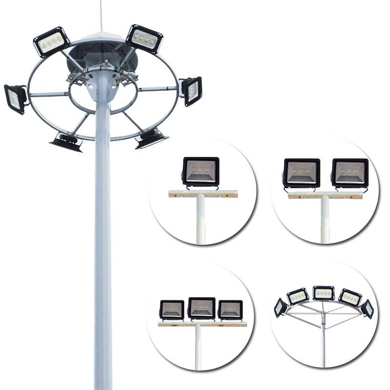 定制户外LED防水球场高杆灯